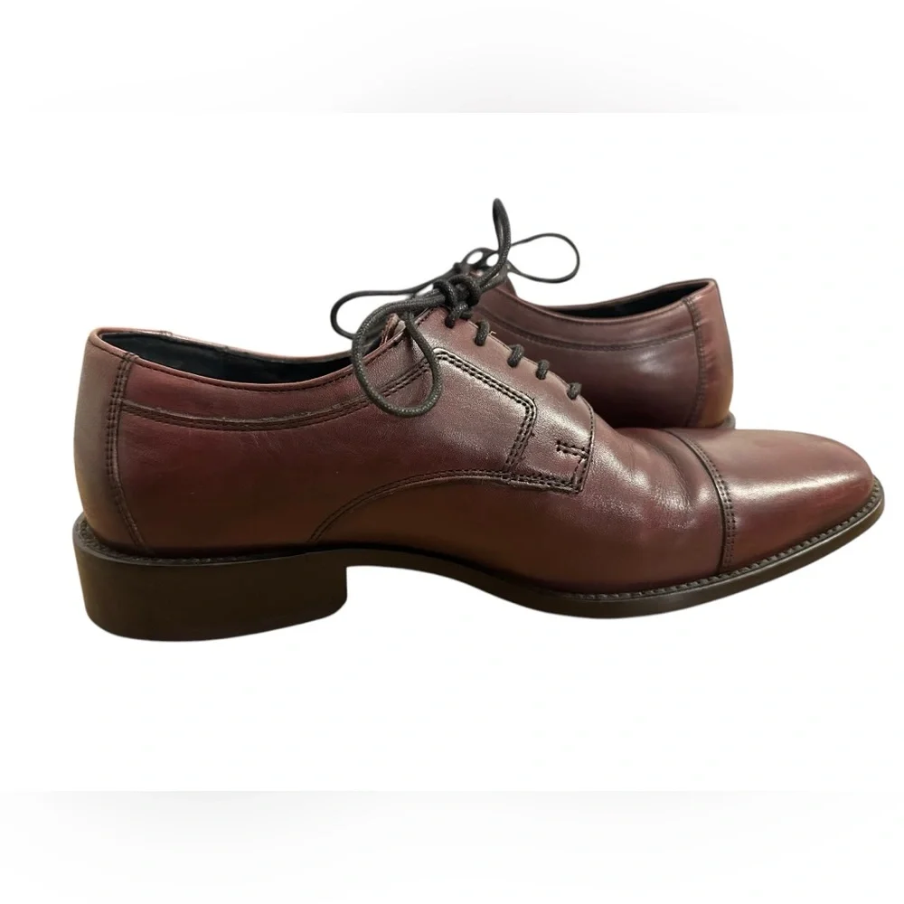 Johnston‎ Murphy Men’s Size 9.5 M Brown Dress Lace Up Shoes.B4